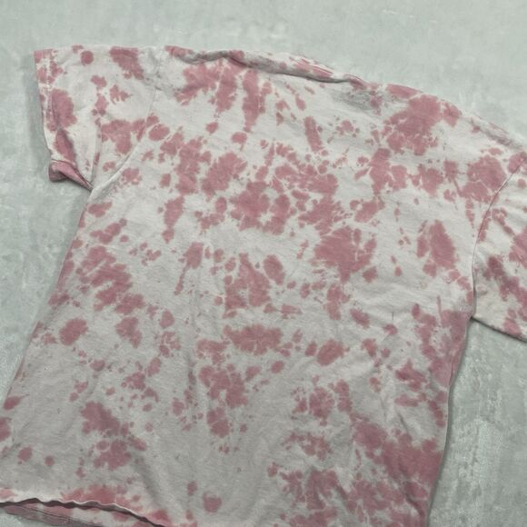 Strawberry Shortcake Graphic Tee Pink Cow Print Top Size Large - Picture 7 of 7